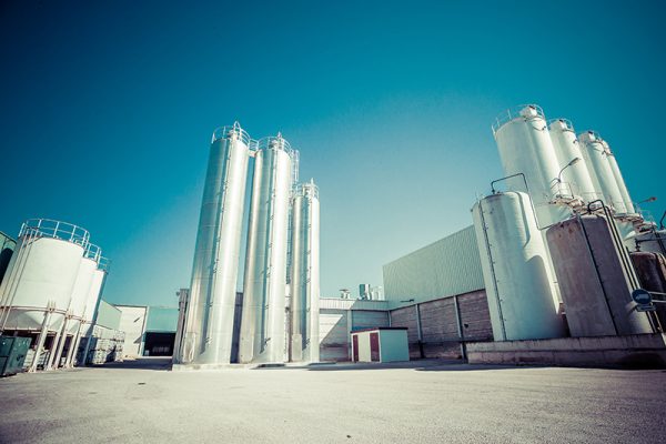 Silos materia prima